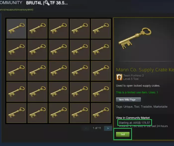 Steam Inventory